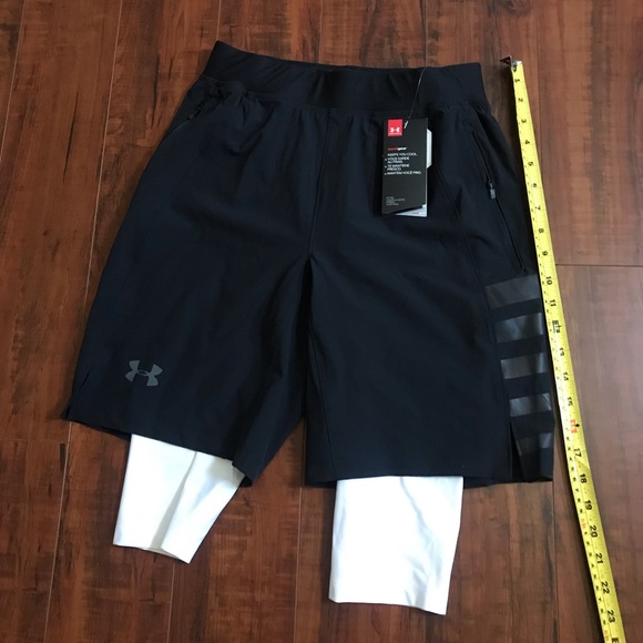 under armour men's shorts heatgear